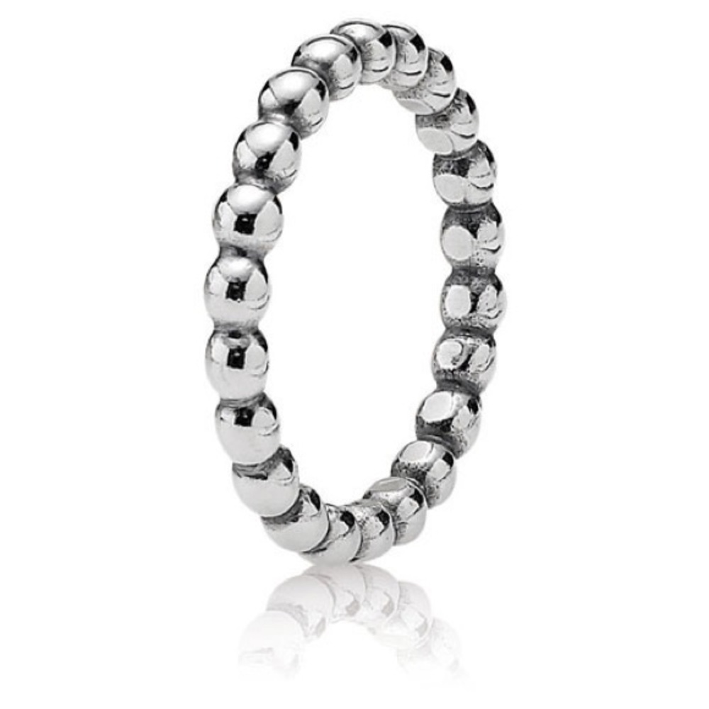 Pandora Stackable Bubble Sterling Silver Ring
